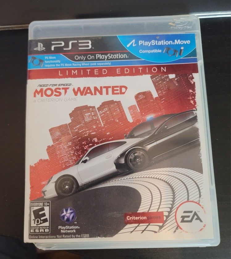 PS3 Limited Edition Need For Speed Most Wanted