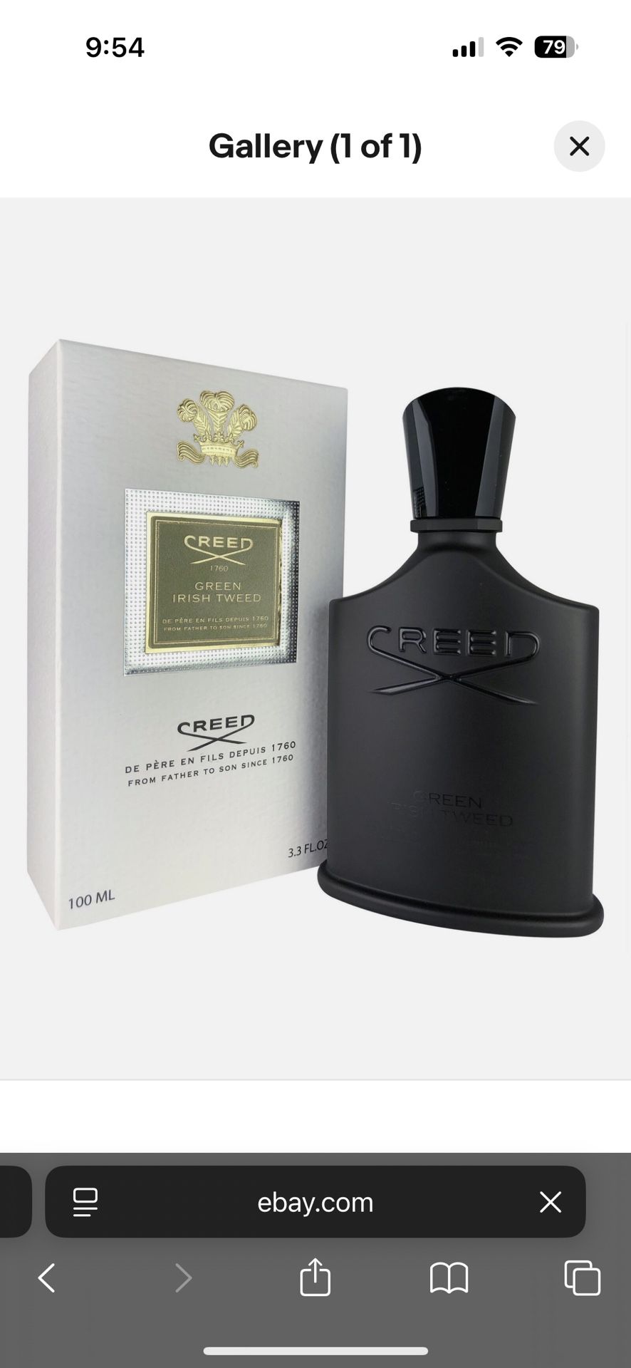 Creed Cologne Irish Tweed