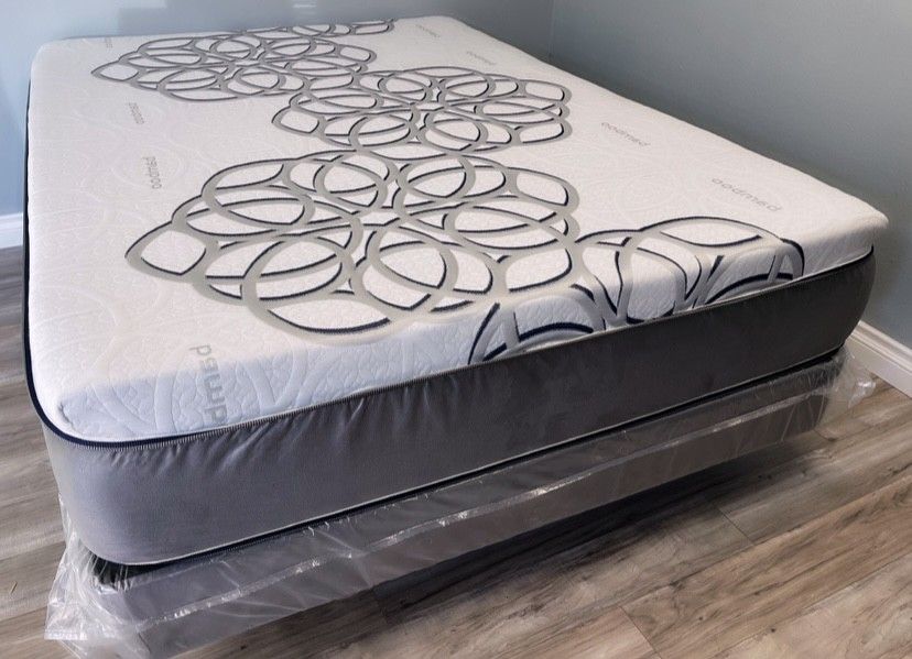 Queen Sky Comfort Bamboo Cool Gel Memory Foamm Matres!!