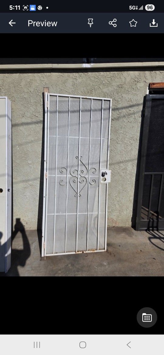 screen door  bathroom sink, interior doors
