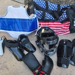 Child Tae Kwon Do Gear & Bag 