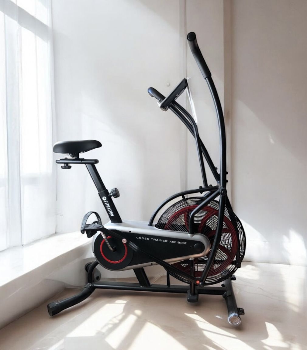 FitNation Cross Trainer Exercise Air Bike