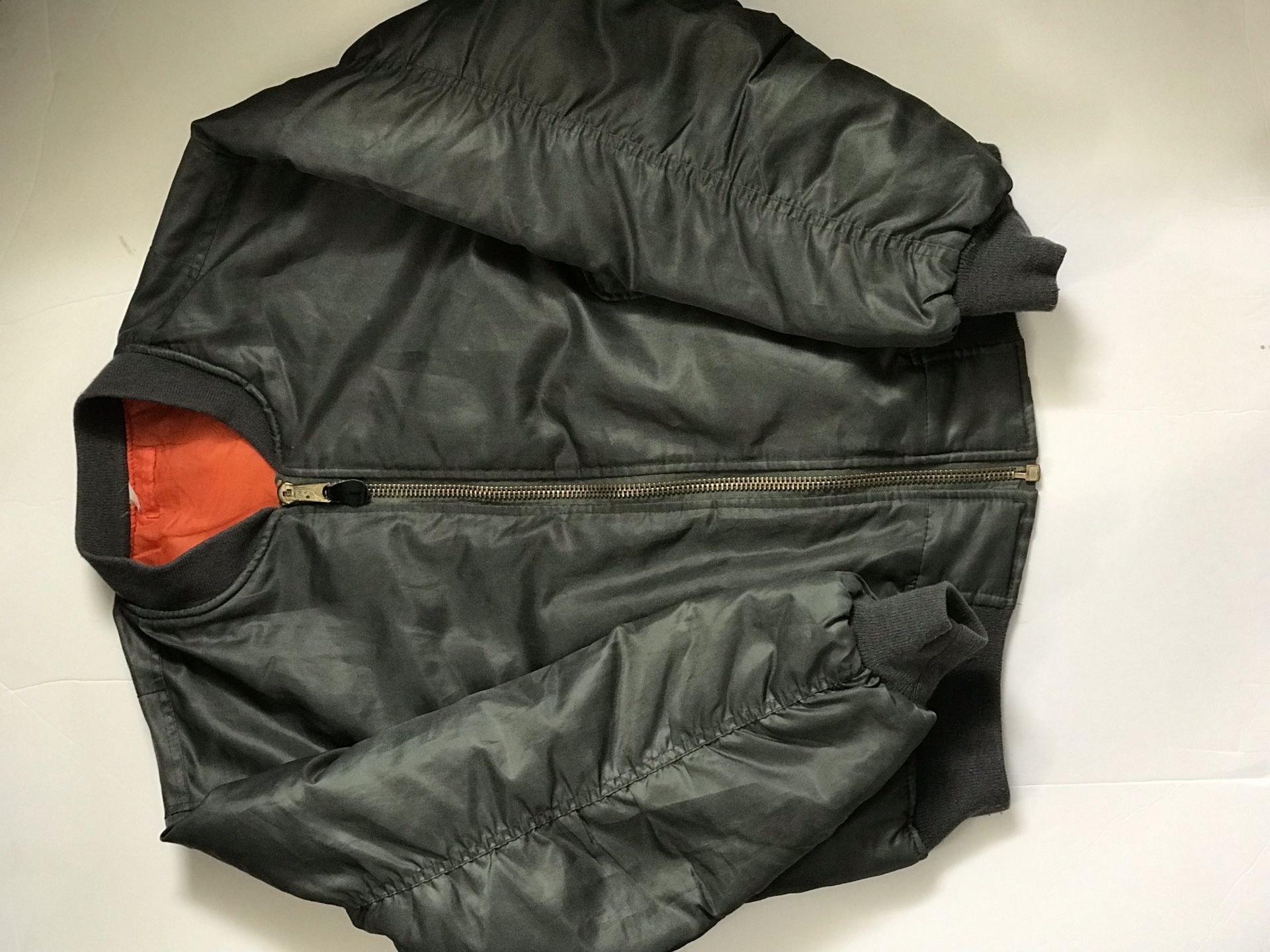 Olive Green Bomber Jacket 🔥