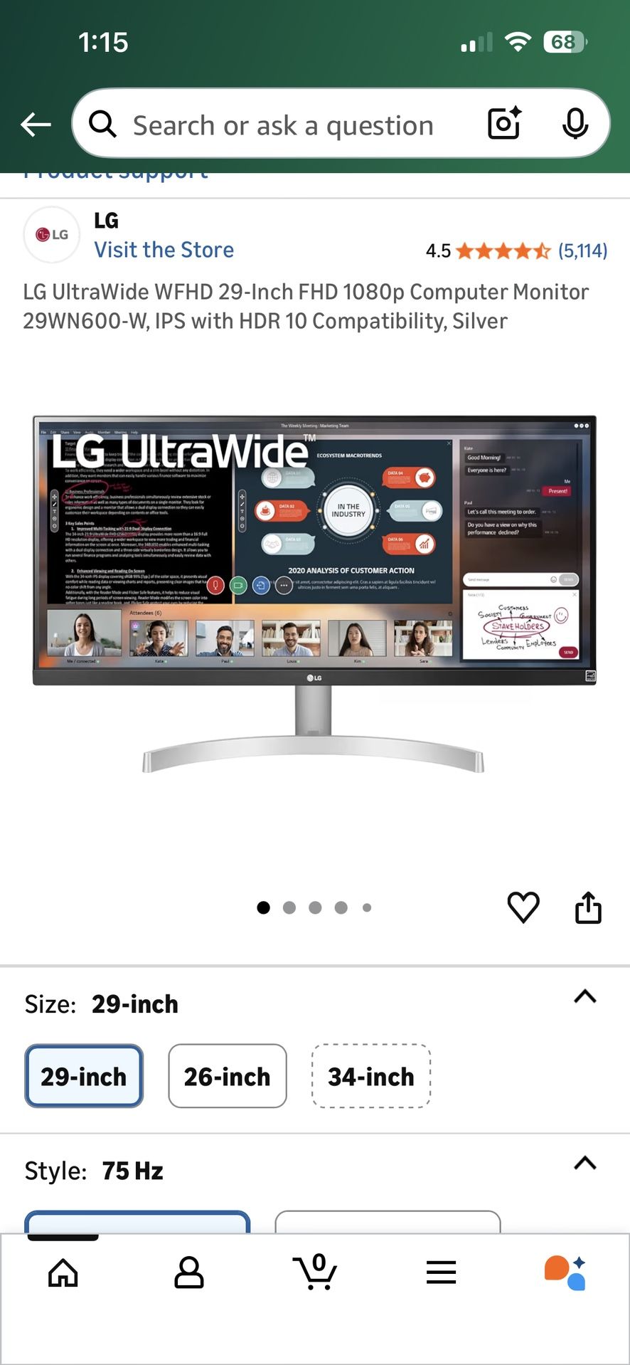 LG Ultrawide Monitor