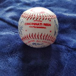 1983 Team Signed Cincinnati Reds Youth Baseball 