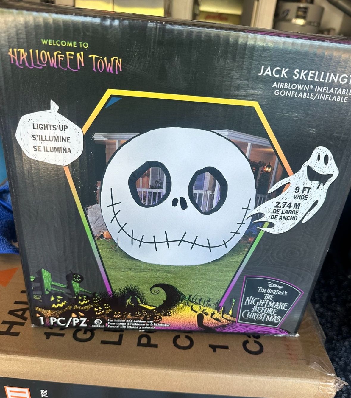 Nightmare Before Christmas, Jack Skellington Halloween Inflatable