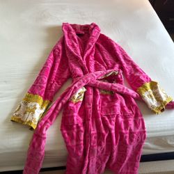 Hot Pink Versace Robe