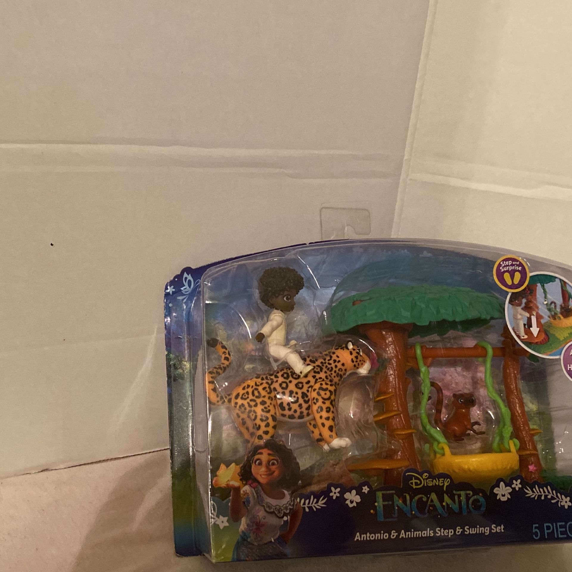 Disney Encanto . Antonio & Animals Step & Swing Set.