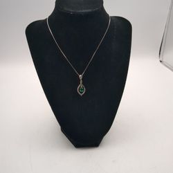 Silver Chain With Pendant 