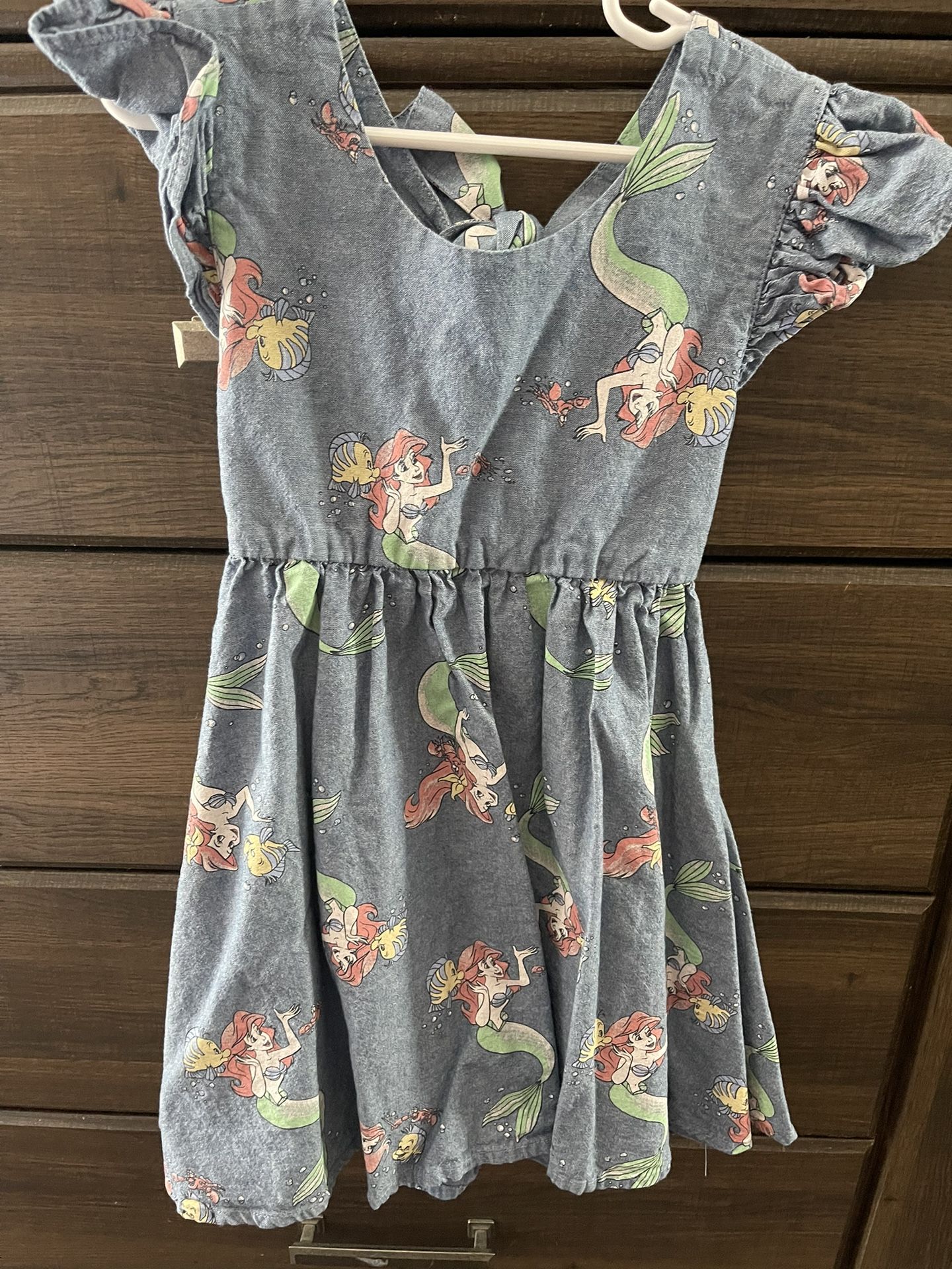 Little Mermaid Denim Dress
