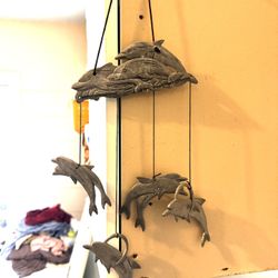 All Metal Dolphin Wind chime