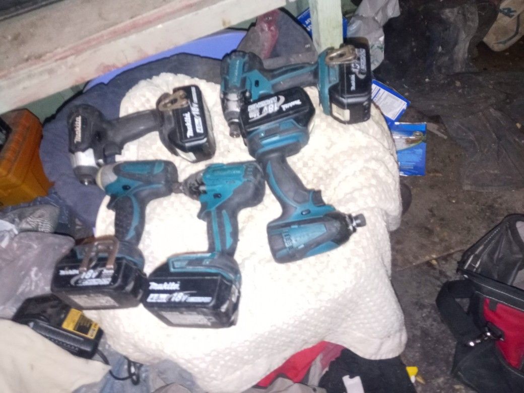 Makita s Driles $80. Cadau 1