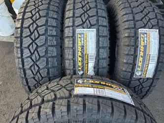 4 NEW TIRES Lionhart Kilima A/T LT265/70R16 Tires – INSTALLED AND BALANCED $520 PLUS TAX