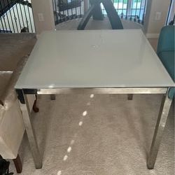 Glass table