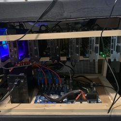 390 MHs Mining rig  2021 !! Eth And All coins !!