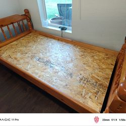 Solid Wood Bed Frame