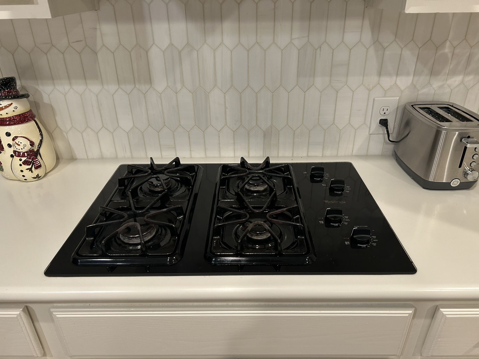 Gas Cooktop/Stove - Whirlpool - Works great