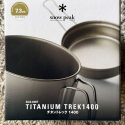 Snow Peak Trek 1400 Titanium Cookset