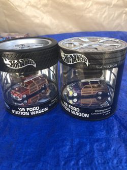 49 Ford station wagons