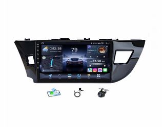 Car Stereo Radio Toyota Corolla 2014 2015 2016 Wireless Apple CarPlay Android Auto, 10” Touch Screen Head Units, Backup Camera