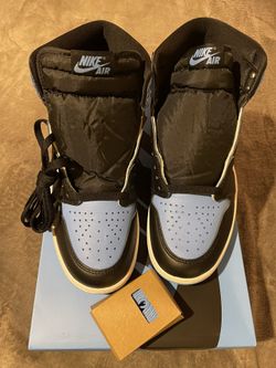 Jordan 1 Retro High OG, University Blue/B&W, Size 9men