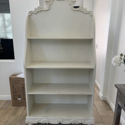 White Wood Shelving Unit