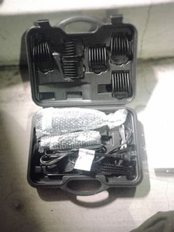 Professional barber electric hair trimmer set