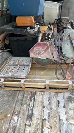 3 tile wet saw