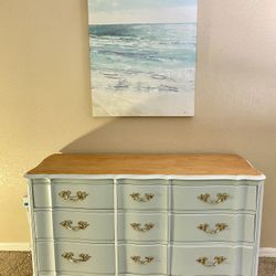 French Colonial 9 Drawer Dresser