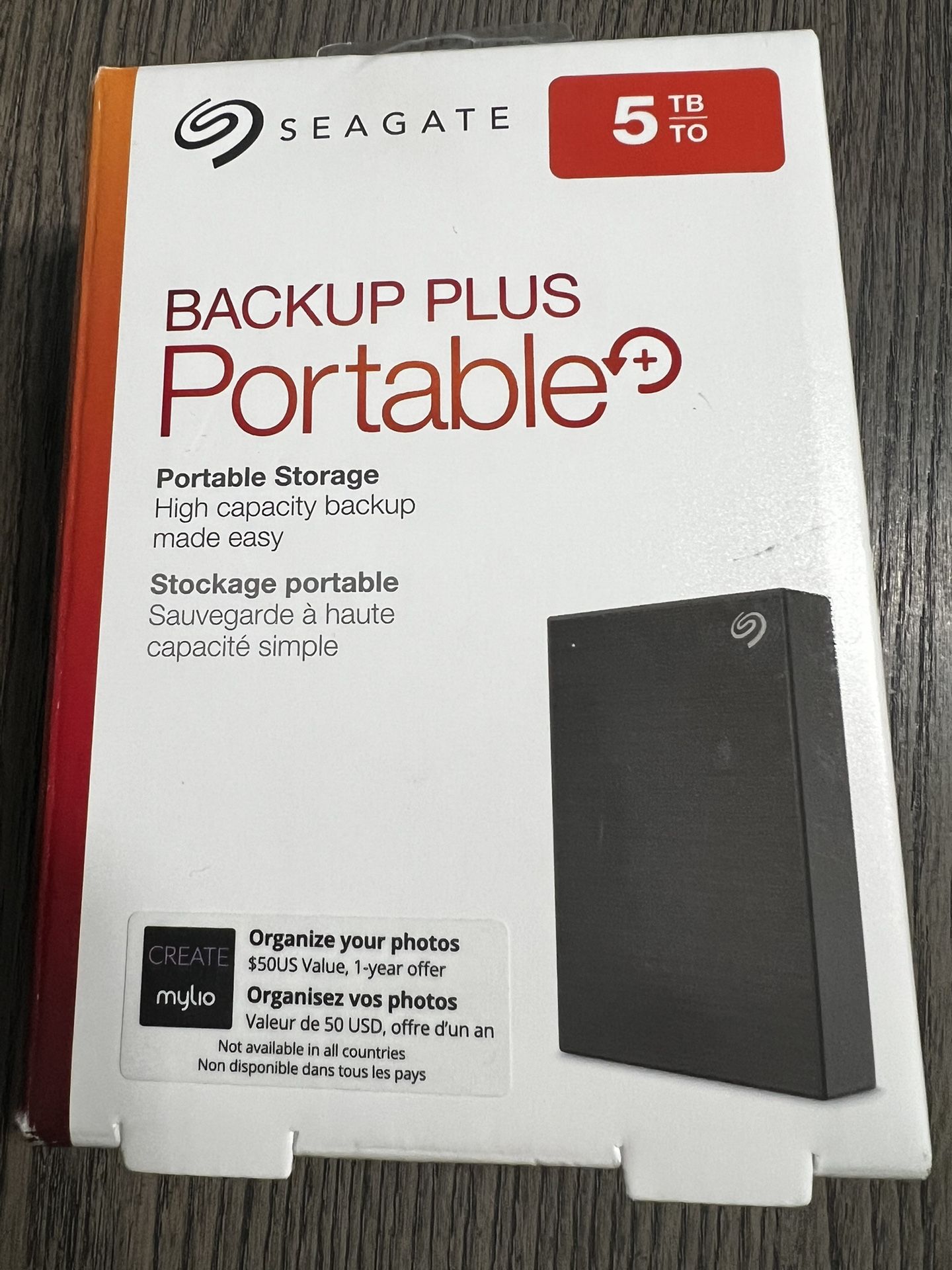 Seagate One Touch Portable 5 TB