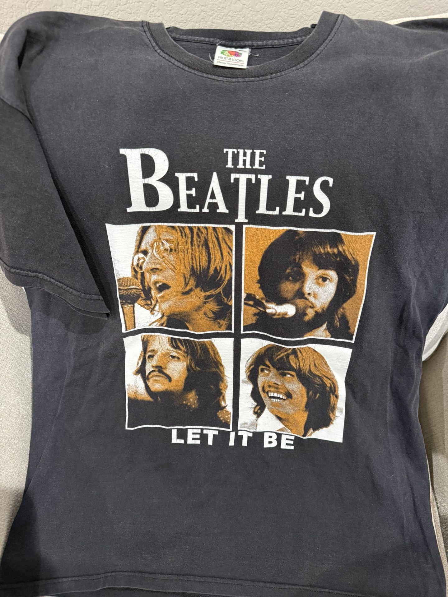 Vintage Beatles Shirt Size L