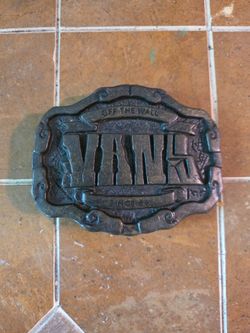 Vintage VANS buckle belt 66'