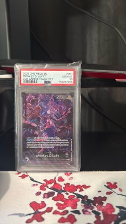 Monkey d luffy alt art leader PSA 10