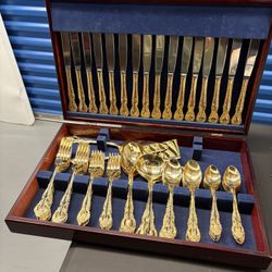 Gold Cutlery Set 