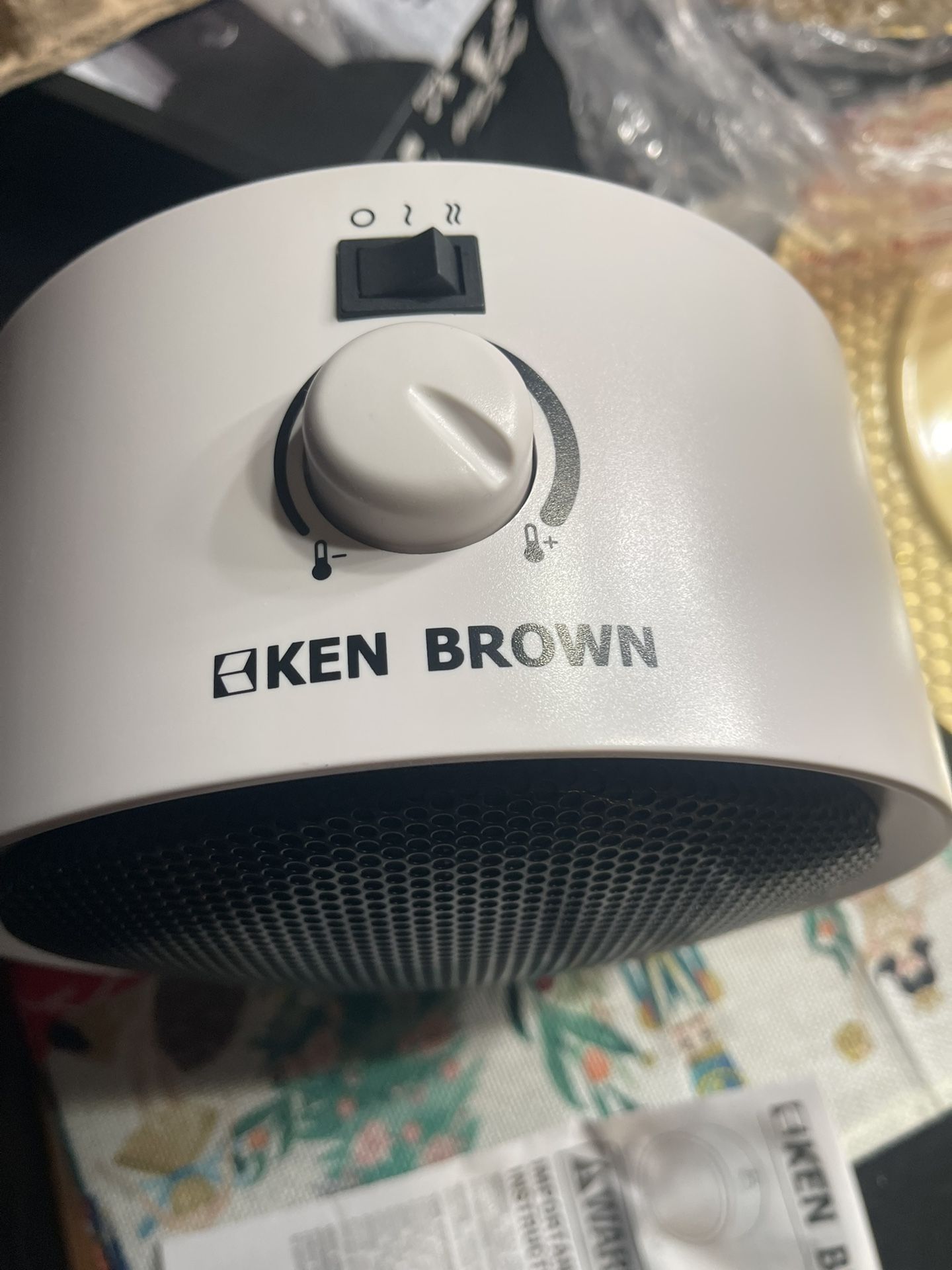 Ken Brown 1500 W Ceramic Space Heater