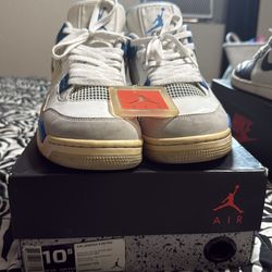 Sz.10.5 Jordan 4 military blue. 2012 pair. 🔥💦