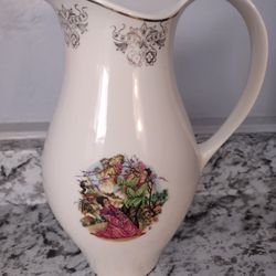 Vintage Pitcher 12 In Tall