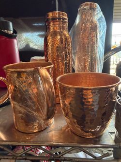 Tazas de cobre! Cada una tiene diferente precio! Diferentes estilos!
