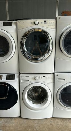 Whirlpool Front Load Set - Large Capacity Sensor Dry