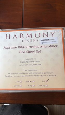 Supreme full size bed sheets