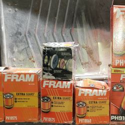 Oil Filters -Fram Extra Guard And K&N-   ALL BRAND NEW!