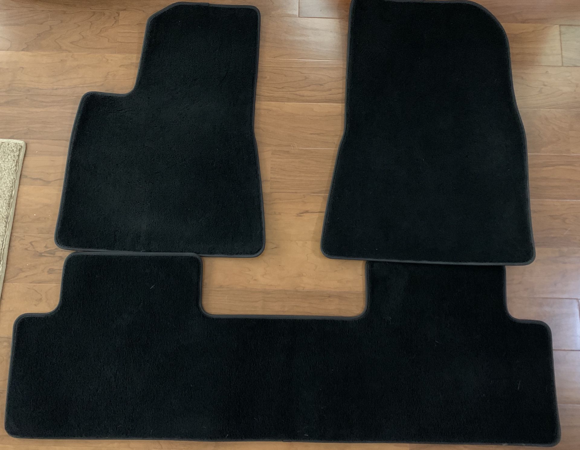OEM Tesla Model 3 Carpeted Black Mats