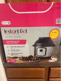 Instant pot and air fryer