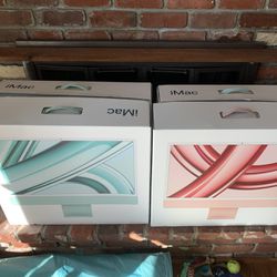 2021 24 Inch M1 iMac 4 Boxes (Box Only)