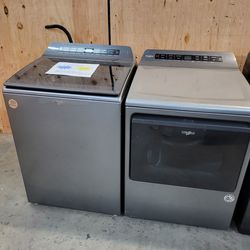 🐰Easter Sale! Whirlpool 2023 Washer and 2021 Electric Dryer Set - Warranty Included