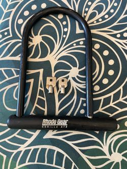 Rhode Gear Gorilla ATB U-Lock w/ 2 Original Keys