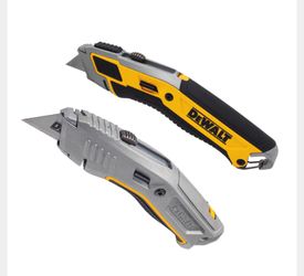 DEWALT retractable utility knifes (2 pack)