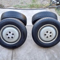 Riviera Rims 205/70r15...5 Lugs Fit IMPALA MUSTANG NISSAN ALTIMA NISSAN MAXIMA DODGE CARAVAN GRAND MARKIS FORD RANGER 