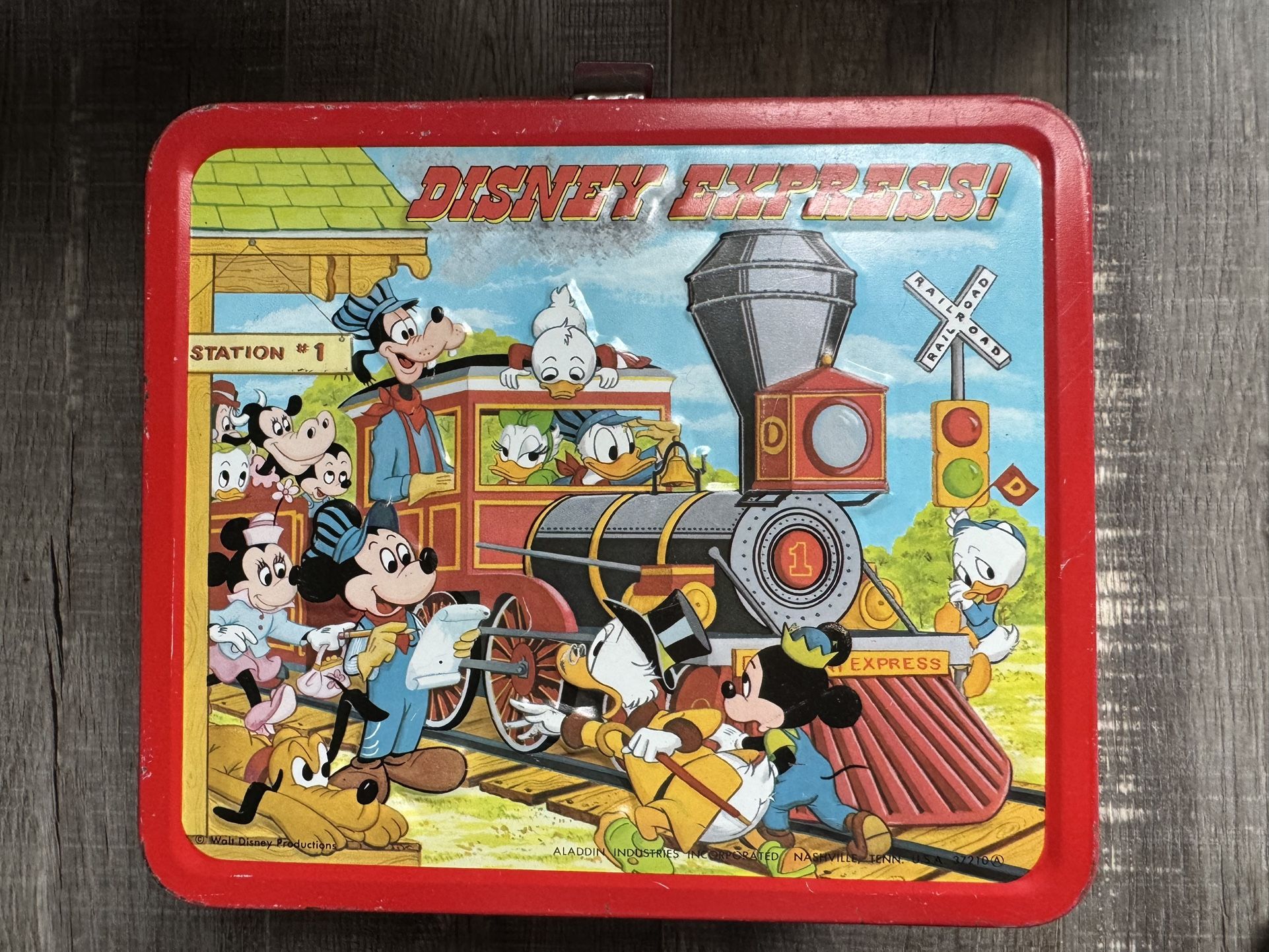 Disney Express lunchbox - 1979