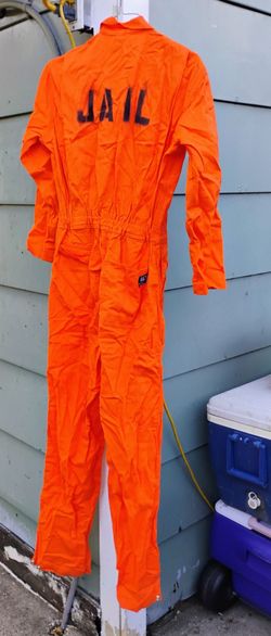 Male prisoner costume inmate costume